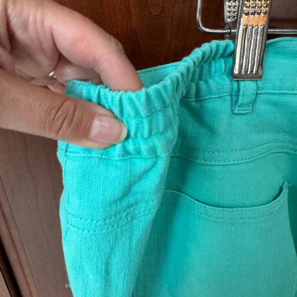 💎Ruby Rd. Turquoise Beaded Capris, 16💎 - Picture 5 of 7